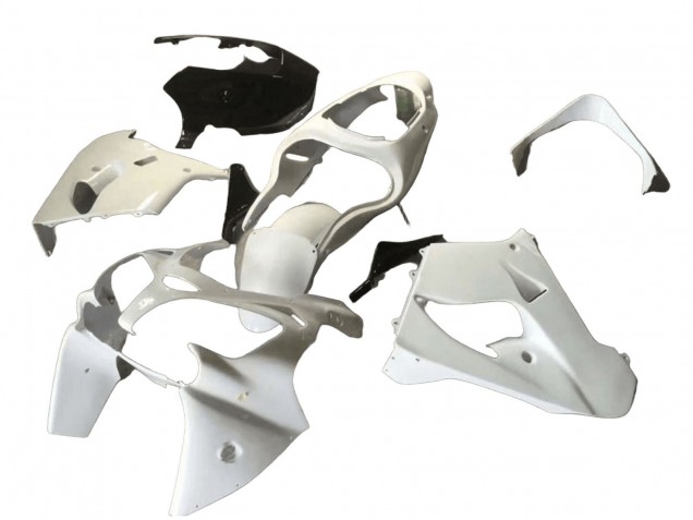 Carenados Moto Kawasaki ZX9R 2000-2001 - Blanco Negro