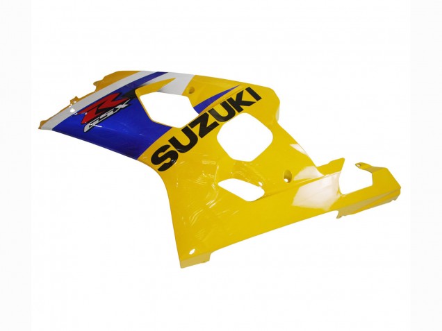 Carenado Moto Suzuki GSXR 600 / GSXR 750 2004-2005 - Amarillo Blanco Azul Negro
