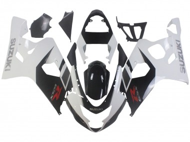 Carenados Moto Suzuki GSXR 600 / GSXR 750 2004-2005 - Blanco Negro Rojo