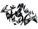 Carenados Moto Suzuki GSXR 600 / GSXR 750 2006-2007 - Negro Brillante Blanco Motul Lucky Strike