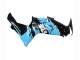 Carenados Moto Suzuki GSXR 600 / GSXR 750 2011-2024 - Negro Brillante Azul Claro