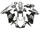 Carenado Moto Suzuki GSXR 600 / GSXR 750 2011-2024 - Negro Brillante Plata
