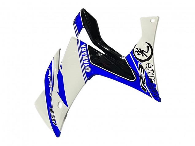 Carenados Moto Yamaha YZF R3/R25 2015-2018 - Blanco Azul Negro Carrera