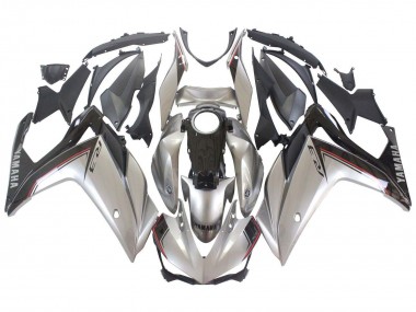 Carenados Moto Yamaha YZF R3/R25 2015-2018 - Plata Negro