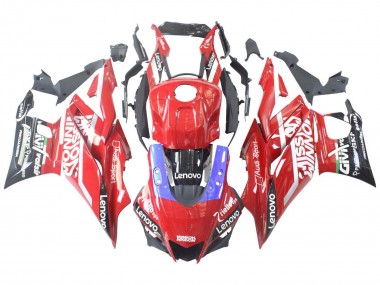 Carenados Moto Yamaha YZF R3/R25 2019-2021 - Rojo Púrpura Negro Valsir Lenovo