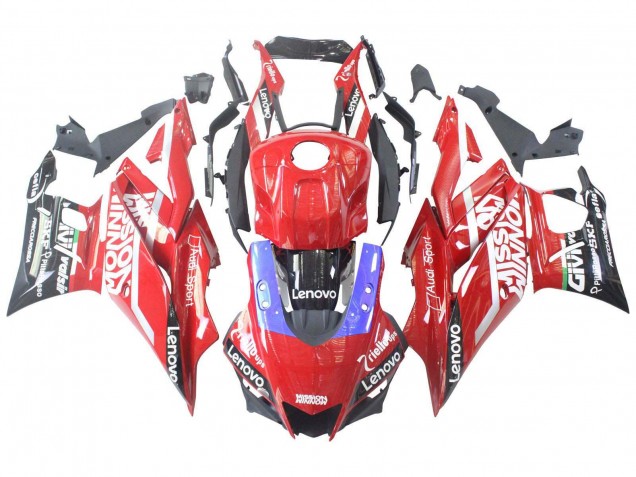 Carenados Moto Yamaha YZF R3/R25 2019-2021 - Rojo Púrpura Negro Valsir Lenovo