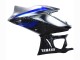 Carenados Moto Yamaha YZF R3/R25 2022-2024 - Marble Negro Plata Azul Falsificado FibraCarbono Estilo