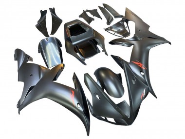 Carenados Moto Yamaha YZF 1000 R1 2002-2003 - Negro Mate Rojo