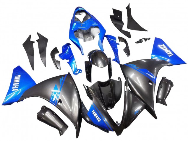 Carenados Moto Yamaha YZF 1000 R1 2012-2014 - Azul Negro Brillante