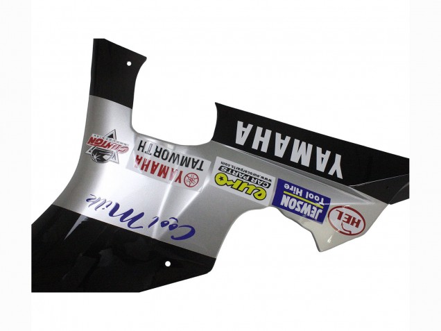 Carenado Moto Yamaha YZF 1000 R1 2015-2019 - Blanco Rojo Negro Milwaukee