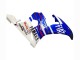 Carenados Moto Yamaha YZF R6S 2006-2009 - Blanco Azul Fiat Motul Kastinee