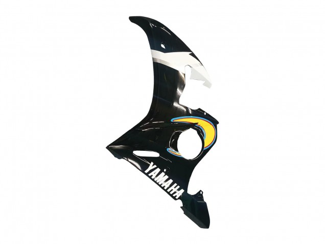 Carenados Moto Yamaha YZF R6 2003-2004 - Amarillo Rojo Negro Brillante 46