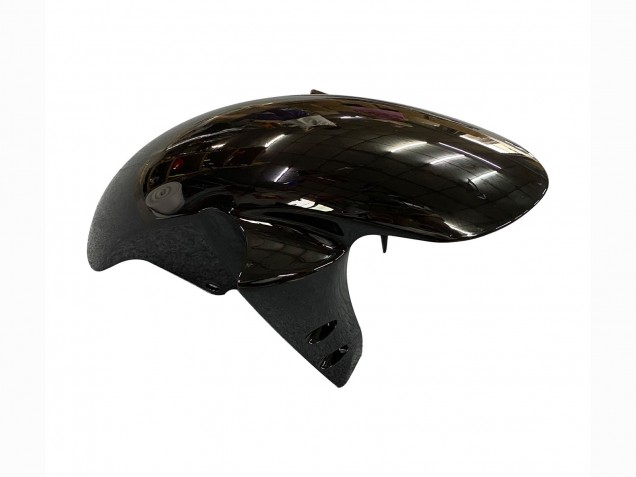 Carenados Moto Yamaha YZF R6 2003-2004 - Negro Brillante Negro Mate Oro Calcomanías