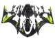Carenados Moto Yamaha YZF R6 2003-2004 - Negro Brillante Neon Amarillo