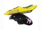 Carenados Moto Yamaha YZF R6 2003-2004 - Amarillo Rosa Negro Brillante Rossi Repsol 46