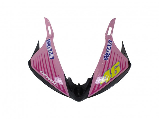 Carenados Moto Yamaha YZF R6 2003-2004 - Amarillo Rosa Negro Brillante Rossi Repsol 46