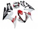 Carenados Moto Yamaha YZF 600 R6 2005 - Blanco Negro Rojo Motul