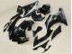 Carenados Moto Yamaha YZF 600 R6 2006-2007 - Negro Brillante Negro Mate Blanco Motul Michelin