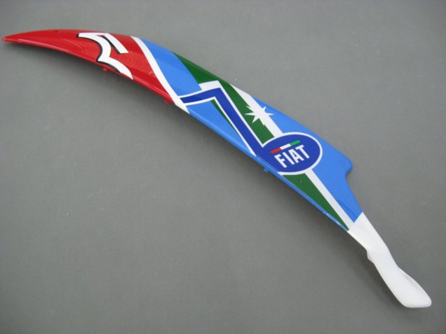 Carenados Moto Yamaha YZF 600 R6 2006-2007 - Azul Verde Blanco Rojo Dunlop Michelin Motul