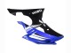 Carenados Moto Yamaha YZF 600 R6 2008-2016 - Blanco Azul Negro Brillante