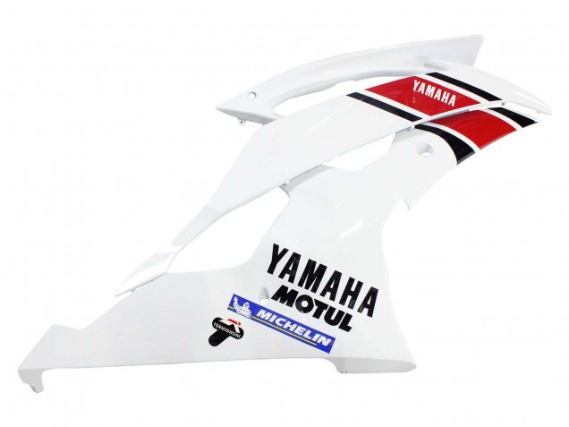 Carenados Moto Yamaha YZF 600 R6 2008-2016 - Blanco Rojo Negro Motul Michelin