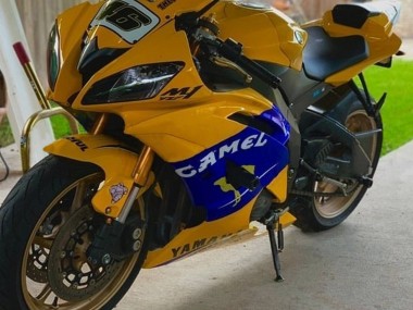 Carenados Moto Yamaha YZF 600 R6 2008-2016 - Amarillo Azul Camello Motul Michelin
