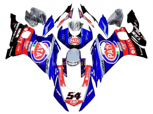 Carenados Moto Yamaha YZF 600 R6 2017-2023 - Rojo Azul Negro Pata