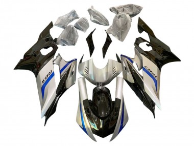 Carenados Moto Yamaha YZF 600 R6 2017-2023 - Plata Azul Negro