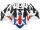 Carenados Moto Honda CBR250RR 2011-2015 - Blanco Rojo Azul Claro
