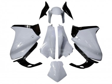 Carenados Moto Honda VFR 1200 2010-2014 - Blanco Negro Brillante