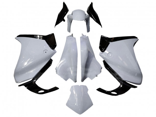 Carenados Moto Honda VFR 1200 2010-2014 - Blanco Negro Brillante
