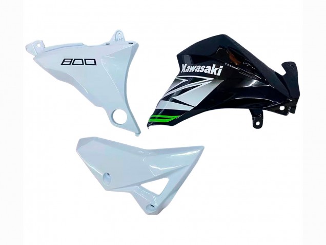 Carenados Moto Kawasaki Z800 2013-2018 - Blanco Negro Brillante Verde