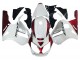 Carenados Moto Kawasaki ZX12R 2002-2006 - Blanco Rojo Negro