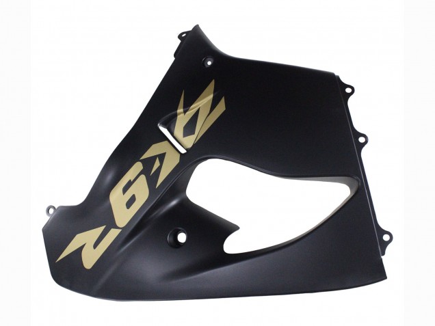 Carenados Moto Kawasaki ZX9R 2000-2001 - Negro Mate Oro