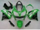 Carenados Moto Kawasaki ZX9R 2000-2001 - Verde Plata Negro