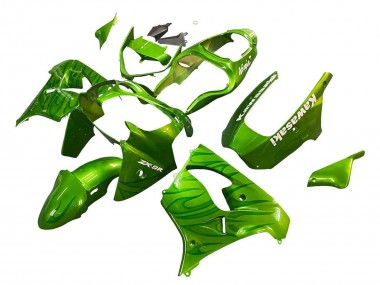 Carenados Moto Kawasaki ZX9R 2000-2001 - Verde Llama