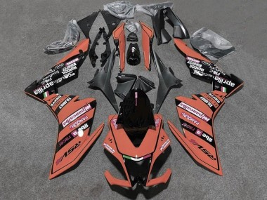 Carenados Moto Aprilia RSV4 1000 2009-2015 - Naranja Negro