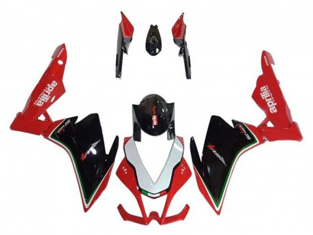 Carenados Moto Aprilia RSV4 1000 2009-2015 - Rojo Negro Blanco Verde