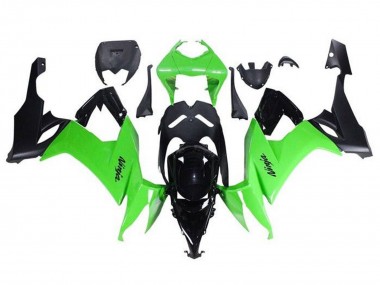 Carenados Moto Kawasaki ZX10R 2008-2010 - Verde Negro