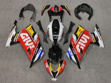 Carenados Moto Kawasaki EX300 2013-2024 - Blanco Rojo Amarillo Azul Negro Givi