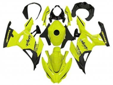 Carenados Moto Kawasaki Ninja 400 2018-2024 - Neon Amarillo Negro