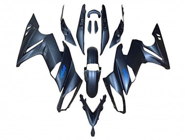 Carenados Moto Kawasaki Ninja 650 EX650 2009-2011 - Negro Mate Azul