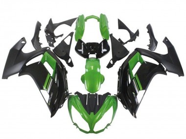 Carenados Moto Kawasaki Ninja ER6F 2012-2014 - Verde Negro