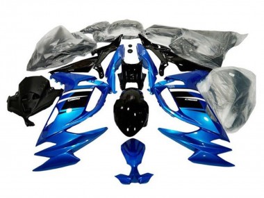 Carenados Moto Kawasaki Ninja 650 EX650 2020-2024 - Azul Blanco Negro