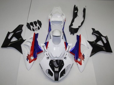 Kits Completo Carenado Moto BMW S1000RR 2009-2014 - Blanco Rojo Azul Negro Brillante