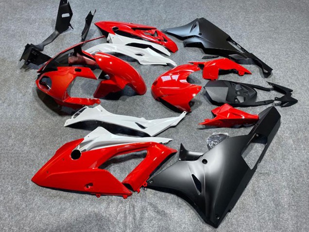 Carenados Moto BMW S1000RR 2017-2018 - Rojo Blanco Negro Mate