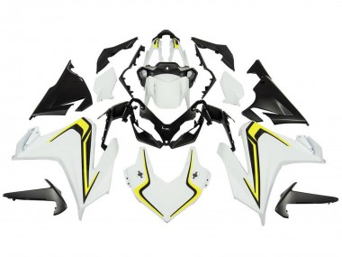 Carenados Moto Honda CBR500R 2019-2021 - Blanco Amarillo Negro