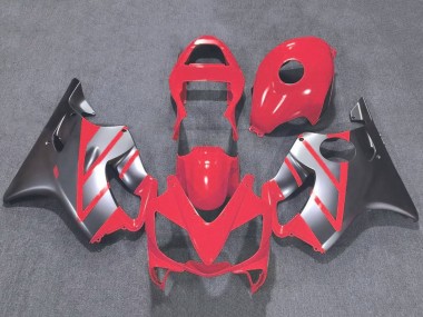 Carenado Moto Honda CBR600 F4i 2001-2003 - Plata Rojo