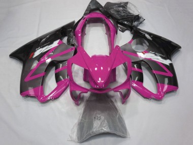 Carenados Moto Honda CBR600 F4i 2004-2007 - Rosa Gris Negro Brillante