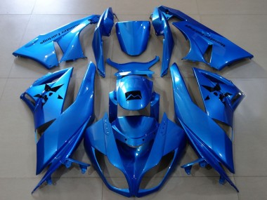 Carenados Moto Kawasaki ZX6R 2007-2008 - Azul Metalizado